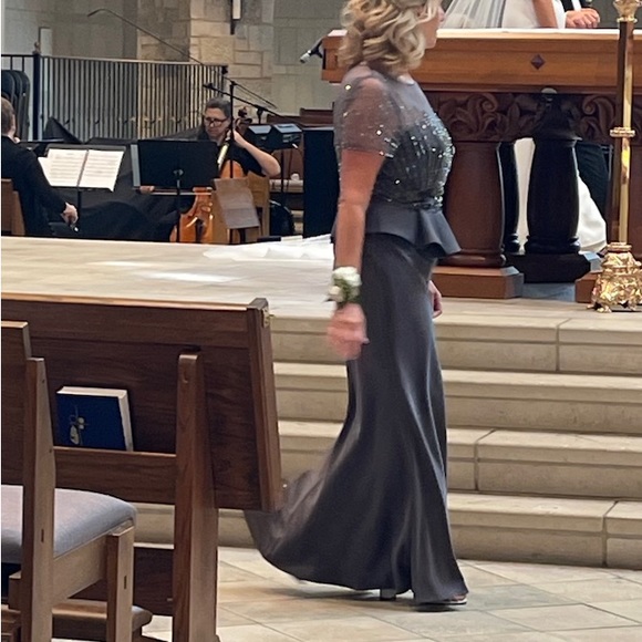 Montage by Mon Cheri Style M500 Mother of the Bride Long Dress - Picture 5 of 16